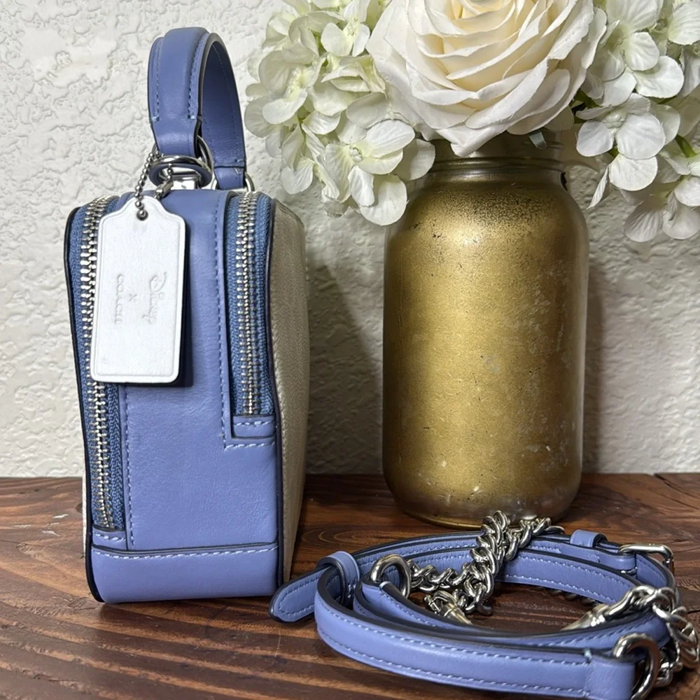 Disney X Coach Cinderella Crossbody Box Bag Purse NWT - Picture 7 of 15